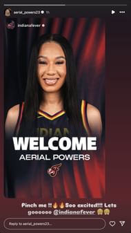 Aerial Powers (@aerial_powers23) - Instagram story